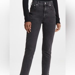 Madewell The Perfect Vintage Crop Jean in Lunar Wash size 23